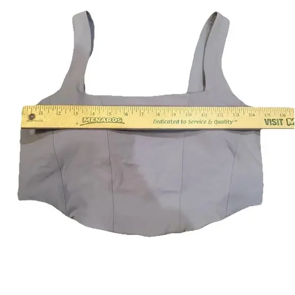 All In Motion Lavender Everyday Butter Soft “Corset” Sports Bra Large - Picture 3 of 5